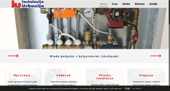 Desktop Screenshot of instalacije-urbanija.si